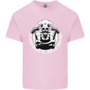Stand Back El Jefe is Grilling Funny Skull BBQ Mens Cotton T-Shirt Tee Top Light Pink