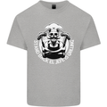 Stand Back El Jefe is Grilling Funny Skull BBQ Mens Cotton T-Shirt Tee Top Sports Grey