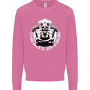 Stand Back El Jefe is Grilling Funny Skull BBQ Mens Sweatshirt Jumper Azalea