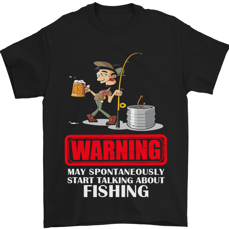 a black t - shirt with an image of a man holding a beer and a