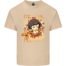 Stay Wild Moon Child Cancer Star Sign Zodiac Mens Cotton T-Shirt Tee Top Sand