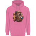 Steampunk Camera Photographer Photography Mens 80% Cotton Hoodie Azelea