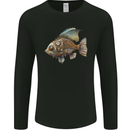 Steampunk Fish 1 Mens Long Sleeve T-Shirt Black