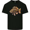 Steampunk Fish 2 Mens Cotton T-Shirt Tee Top Black