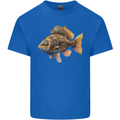 Steampunk Fish 2 Mens Cotton T-Shirt Tee Top Royal Blue