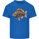 Steampunk Fish 2 Mens Cotton T-Shirt Tee Top Royal Blue