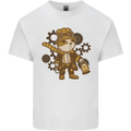 Steampunk Hamster Mens Cotton T-Shirt Tee Top White