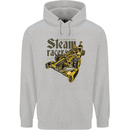 Steampunk Motorsports Racing Car Mens 80% Cotton Hoodie Sports Grey