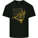 Steampunk Motorsports Racing Car Mens Cotton T-Shirt Tee Top Black