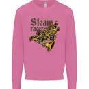 Steampunk Motorsports Racing Car Mens Sweatshirt Jumper Azalea