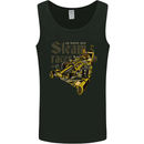 Steampunk Motorsports Racing Car Mens Vest Tank Top Black