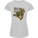Steampunk Motorsports Racing Car Womens Petite Cut T-Shirt Sports Grey
