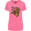 Steampunk Motorsports Racing Car Womens Wider Cut T-Shirt Azalea