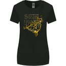 Steampunk Motorsports Racing Car Womens Wider Cut T-Shirt Black