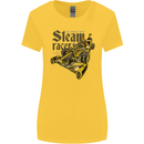 Steampunk Motorsports Racing Car Womens Wider Cut T-Shirt Yellow
