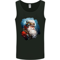 Steampunk Santa Claus Christmas Xmas Mens Vest Tank Top Black