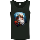 Steampunk Santa Claus Christmas Xmas Mens Vest Tank Top Black