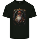 Steampunk Santa Claus Xmas Christmas Kids T-Shirt Childrens Black