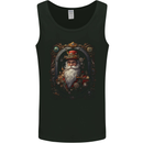 Steampunk Santa Claus Xmas Christmas Mens Vest Tank Top Black