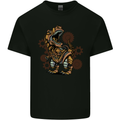 Steampunk T-Rex Dinosaur Kids T-Shirt Childrens Black