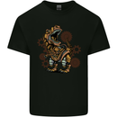 Steampunk T-Rex Dinosaur Kids T-Shirt Childrens Black