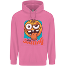 Still Smiling Funny Emoji Exhausted Tired Childrens Kids Hoodie Azalea