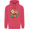 Still Smiling Funny Emoji Exhausted Tired Childrens Kids Hoodie Heliconia