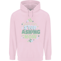 Stop Asking Now New Baby Pregnancy Pregnant Childrens Kids Hoodie Light Pink