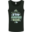 Stop Asking Now New Baby Pregnancy Pregnant Mens Vest Tank Top Black