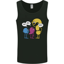 Stop Wait What Funny English Lit Punctuation Mens Vest Tank Top Black