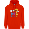 Stop Wait What Funny Punctuation English Lit Childrens Kids Hoodie Bright Red