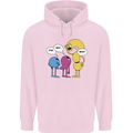 Stop Wait What Funny Punctuation English Lit Childrens Kids Hoodie Light Pink