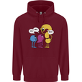 Stop Wait What Funny Punctuation English Lit Childrens Kids Hoodie Maroon