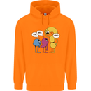 Stop Wait What Funny Punctuation English Lit Childrens Kids Hoodie Orange