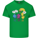 Stop Wait What Funny Punctuation English Lit Kids T-Shirt Childrens Irish Green