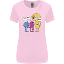 Stop Wait What Funny Punctuation English Lit Womens Wider Cut T-Shirt Light Pink