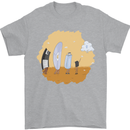 Storage Evolution Floppy Disk to Cloud PC Mens T-Shirt 100% Cotton Sports Grey