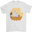Storage Evolution Floppy Disk to Cloud PC Mens T-Shirt 100% Cotton White