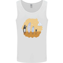 Storage Evolution Floppy Disk to Cloud PC Mens Vest Tank Top White