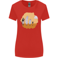 Storage Evolution Floppy Disk to Cloud PC Womens Wider Cut T-Shirt Red