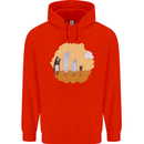 Storage Evolution Retro SSD CD Flash Drive PC Childrens Kids Hoodie Bright Red