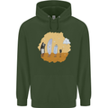 Storage Evolution Retro SSD CD Flash Drive PC Childrens Kids Hoodie Forest Green