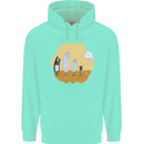 Storage Evolution Retro SSD CD Flash Drive PC Childrens Kids Hoodie Peppermint