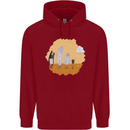 Storage Evolution Retro SSD CD Flash Drive PC Childrens Kids Hoodie Red