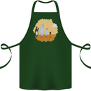 Storage Evolution Retro SSD CD Flash Drive PC Cotton Apron 100% Organic Forest Green
