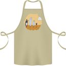 Storage Evolution Retro SSD CD Flash Drive PC Cotton Apron 100% Organic Khaki
