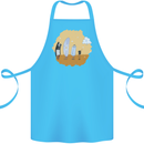Storage Evolution Retro SSD CD Flash Drive PC Cotton Apron 100% Organic Turquoise