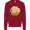 Storage Evolution Retro SSD CD Flash Drive PC Kids Sweatshirt Jumper Red