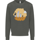 Storage Evolution Retro SSD CD Flash Drive PC Kids Sweatshirt Jumper Storm Grey