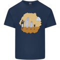 Storage Evolution Retro SSD CD Flash Drive PC Kids T-Shirt Childrens Navy Blue